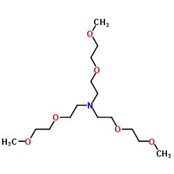 Tris(2-(2-methoxyethoxy)ethyl)amine Structure