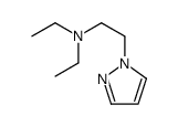 1-(N,N-二乙基氨基乙基)吡唑结构式