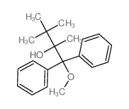 Benzeneethanol, a-(1,1-dimethylethyl)-b-methoxy-a-methyl-b-phenyl- Structure