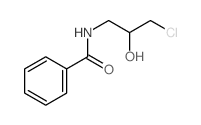 N-(3-chloro-2-hydroxy-propyl)benzamide结构式