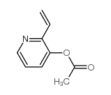 3-Pyridinol,2-ethenyl-,acetate(ester)(9CI) Structure