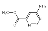 6-氨基嘧啶-4-羧酸甲酯结构式