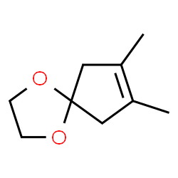 1,4-Dioxaspiro[4.4]non-7-ene,7,8-dimethyl-结构式