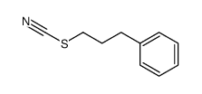 (3-thiocyanatopropyl)benzene Structure