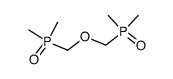bis<(dimethylphosphinyl)methyl> ether Structure
