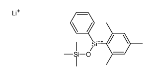 lithium,phenyl-(2,4,6-trimethylphenyl)-trimethylsilyloxysilanide Structure