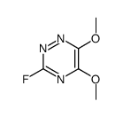 1,2,4-Triazine,3-fluoro-5,6-dimethoxy-(9CI)结构式