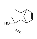 alpha,3,3-trimethyl-alpha-vinylbicyclo[2.2.1]hept-5-ene-2-methanol结构式