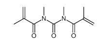 N,2-dimethyl-N-[methyl(2-methylprop-2-enoyl)carbamoyl]prop-2-enamide结构式