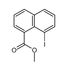 methyl 8-iodonaphthalene-1-carboxylate Structure