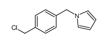1-[[4-(chloromethyl)phenyl]methyl]pyrrole Structure