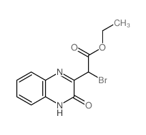 ethyl 2-bromo-2-(3-oxo-4H-quinoxalin-2-yl)acetate结构式