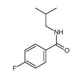 4-Fluoro-N-isobutylbenzamide Structure