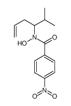 N-hydroxy-N-(2-methylhex-5-en-3-yl)-4-nitrobenzamide结构式