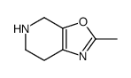 2-METHYL-4,5,6,7-TETRAHYDROOXAZOLO[5,4-C]PYRIDINE Structure