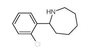 2-(2-氯苯基)-氮杂烷结构式