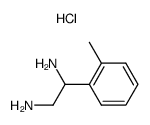 1-o-Tolyl-ethane-1,2-diamine; hydrochloride Structure