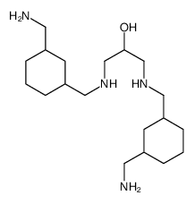 1,3-bis[[3-(aminomethyl)cyclohexyl]methylamino]propan-2-ol结构式