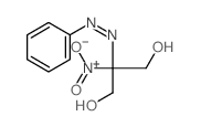2-nitro-2-phenyldiazenyl-propane-1,3-diol结构式