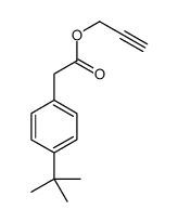 prop-2-ynyl 2-(4-tert-butylphenyl)acetate结构式