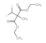 diethyl 2-(dichloromethyl)-2-methyl-propanedioate结构式