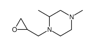 Piperazine, 1-(2,3-epoxypropyl)-2,4-dimethyl- (7CI) Structure