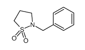 2-benzyl-1,2-thiazolidine 1,1-dioxide Structure
