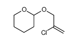 2-(2-chloroprop-2-enoxy)oxane Structure