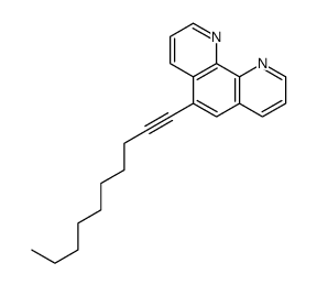 5-dec-1-ynyl-1,10-phenanthroline Structure