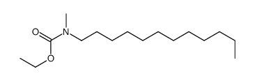 ethyl N-dodecyl-N-methylcarbamate结构式