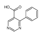 4-苯基-嘧啶-5-羧酸结构式