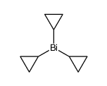 Bismuthine, tricyclopropyl Structure