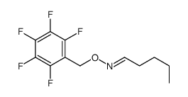 戊醛-O-五氟苯基甲基肟结构式