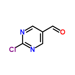 2-氯嘧啶-5-甲醛结构式