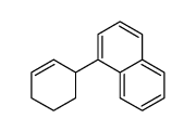 1-cyclohex-2-en-1-ylnaphthalene结构式