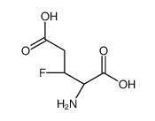 (2R,3S)-2-amino-3-fluoropentanedioic acid Structure