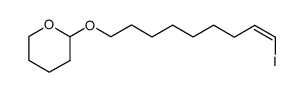 (Z)-9-iodo-1-(2-tetrahydropyranyloxy)non-8-ene结构式