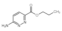 6-氨基哒嗪-3-甲酸丙酯结构式