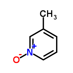 3-甲基吡啶-N-氧化物结构式