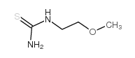(2-甲氧基乙基)硫脲结构式
