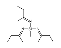 N-[bis(butan-2-ylideneamino)-methylsilyl]butan-2-imine Structure
