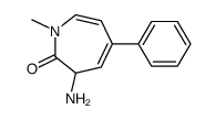 3-氨基-1-甲基-5-苯基-1H-氮杂革-2(3H)-酮结构式