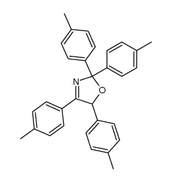 2,2,4,5-tetra-p-tolyl-2,5-dihydrooxazole Structure