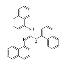 1,2,3-trinaphthalen-1-ylguanidine Structure