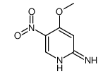 2-Amino-4-methoxy-5-nitropyridine Structure
