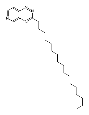 3-heptadecylpyrido[3,4-e][1,2,4]triazine Structure