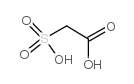 sulfoacetic acid Structure