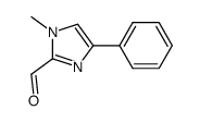 1-methyl-4-phenyl-1H-imidazole-2-carbaldehyde Structure