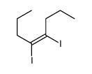 4,5-diiodooct-4-ene Structure