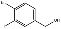 4-Bromo-3-iodobenzyl alcohol Structure